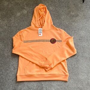 Santa Cruz Skateboards Men's Orange Hoodie